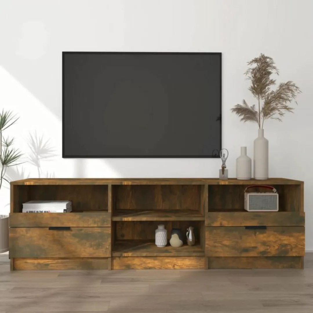 vidaXL TV-Schrank TV-Schrank Räuchereiche 150x33,5x45 cm Spanplatte Lowboar günstig online kaufen