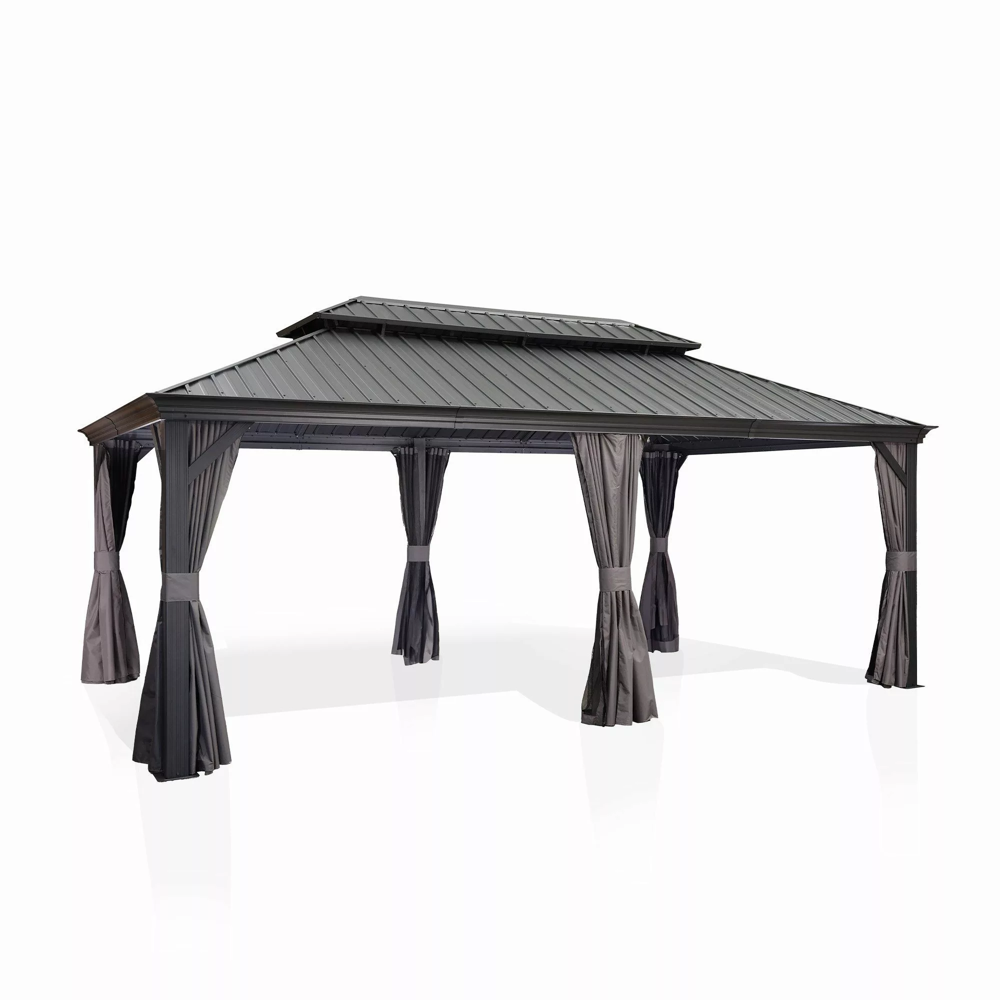 PURPLE LEAF Pavillon Alu Gartenpavillon mit günstig online kaufen