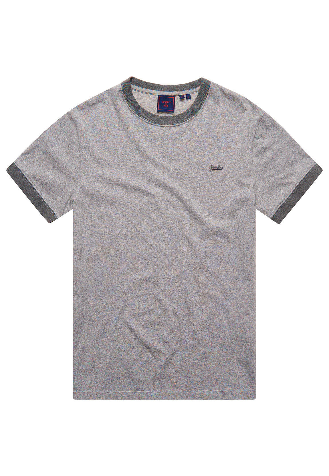 Superdry Vintage Ringer Kurzärmeliges T-shirt 2XL Grey Grit günstig online kaufen