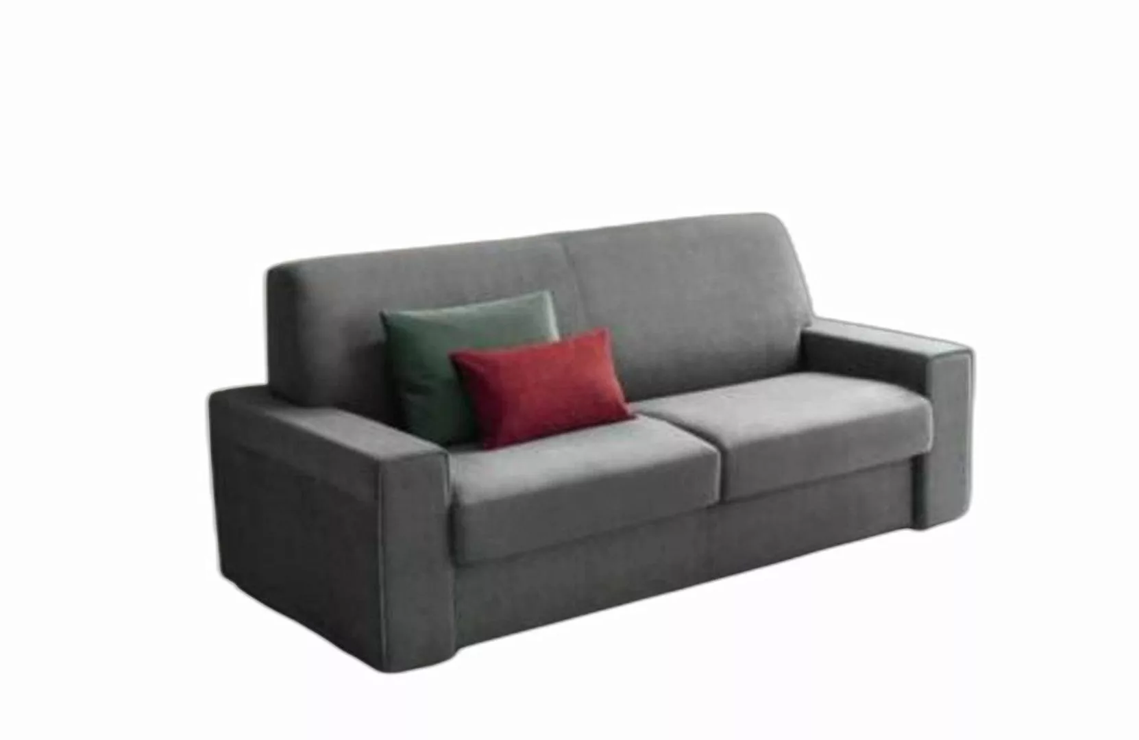 Xlmoebel 2-Sitzer Zweisitzer Grau Zweisitzer Designer Sofa Wohnzimmer Texti günstig online kaufen