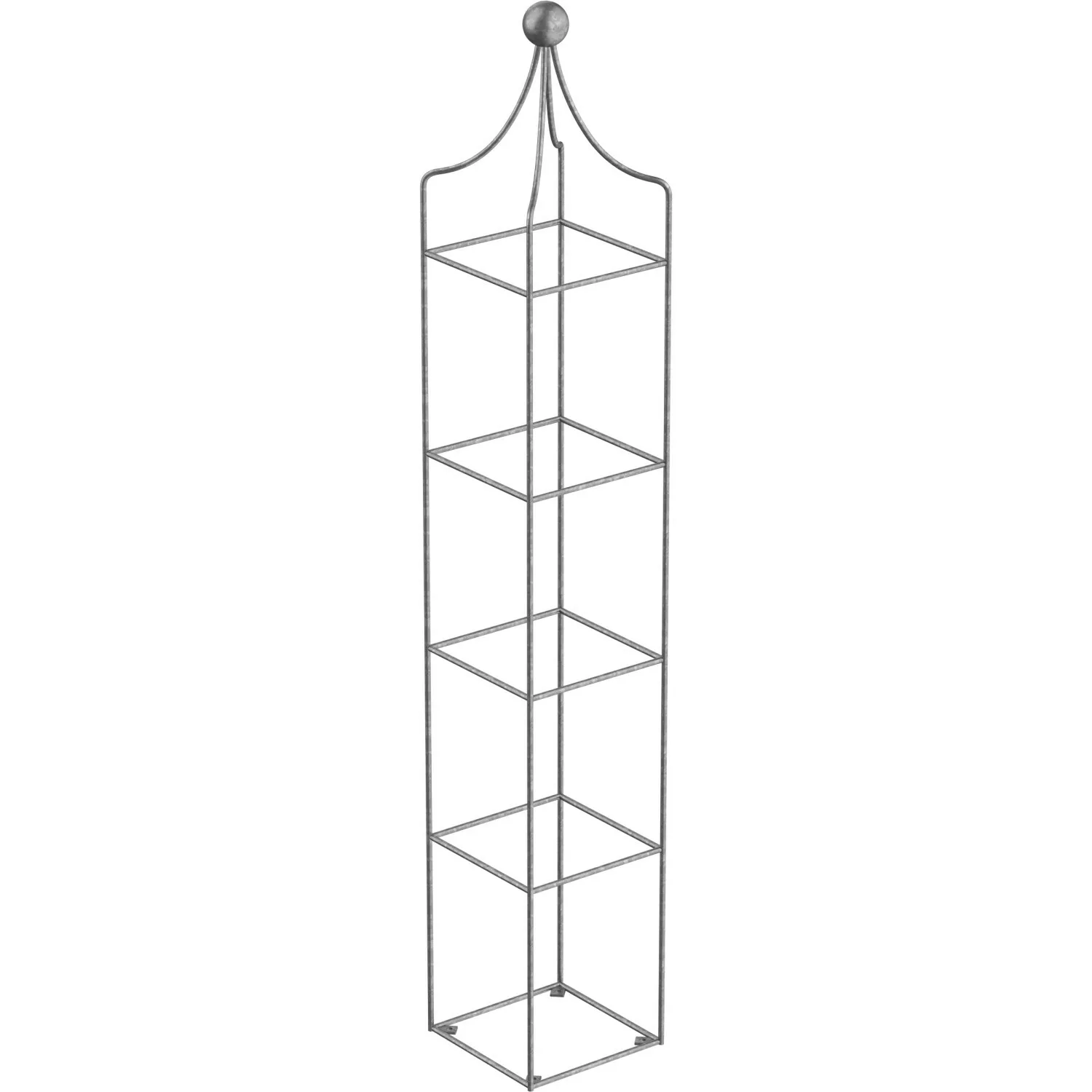 ELEO Rankobelisk Catania 140 cm x 29 cm Rankhilfe in feuerverzinkt günstig online kaufen