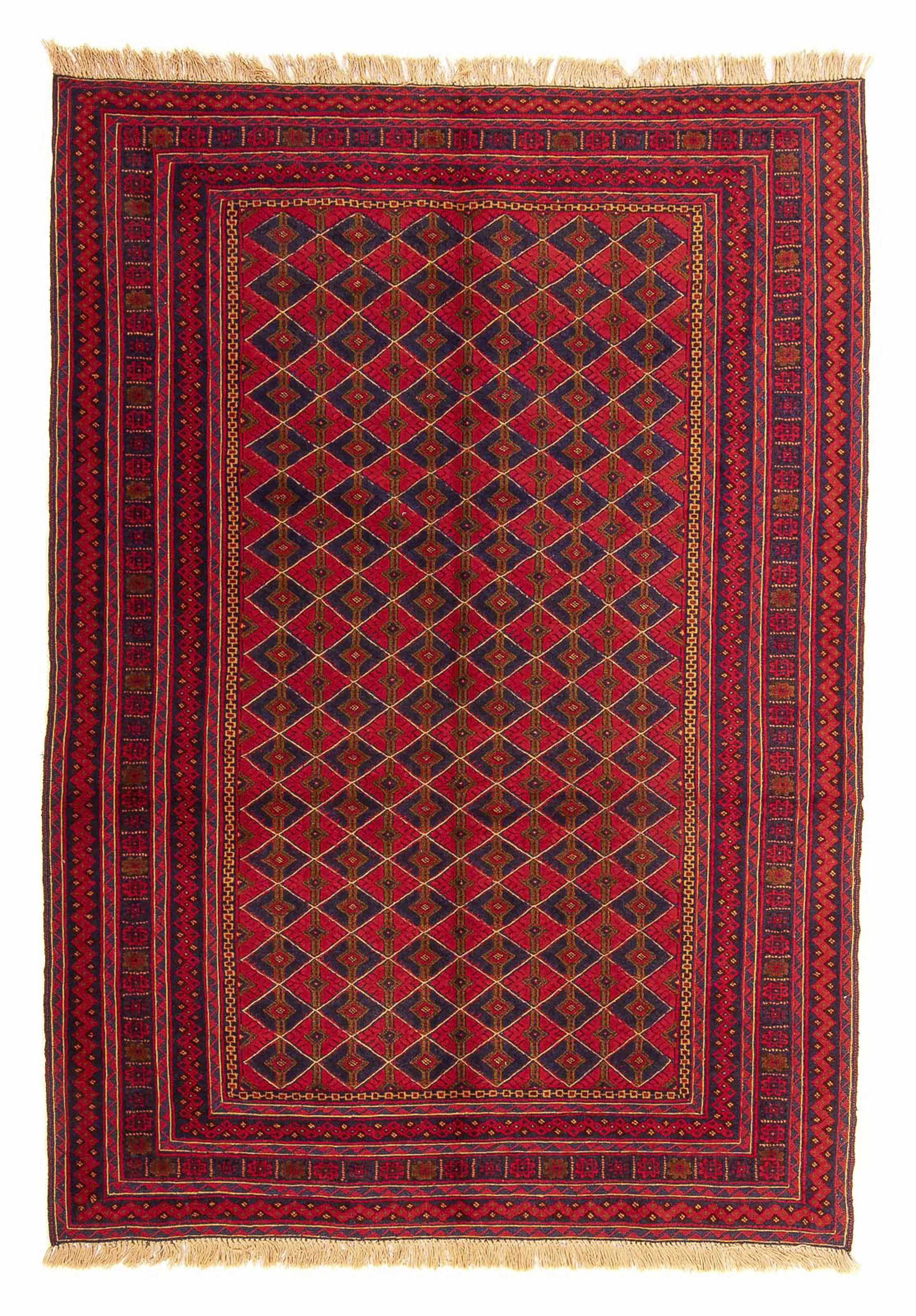 morgenland Wollteppich »Kelim - Oriental - 202 x 153 cm - dunkelrot«, recht günstig online kaufen