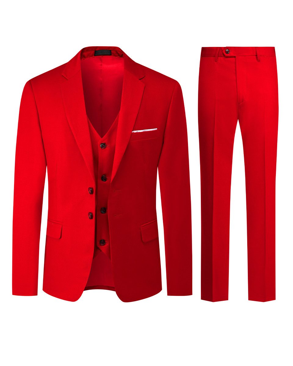 Allthemen Anzug (3 tlg) Herren Businessanzug günstig online kaufen