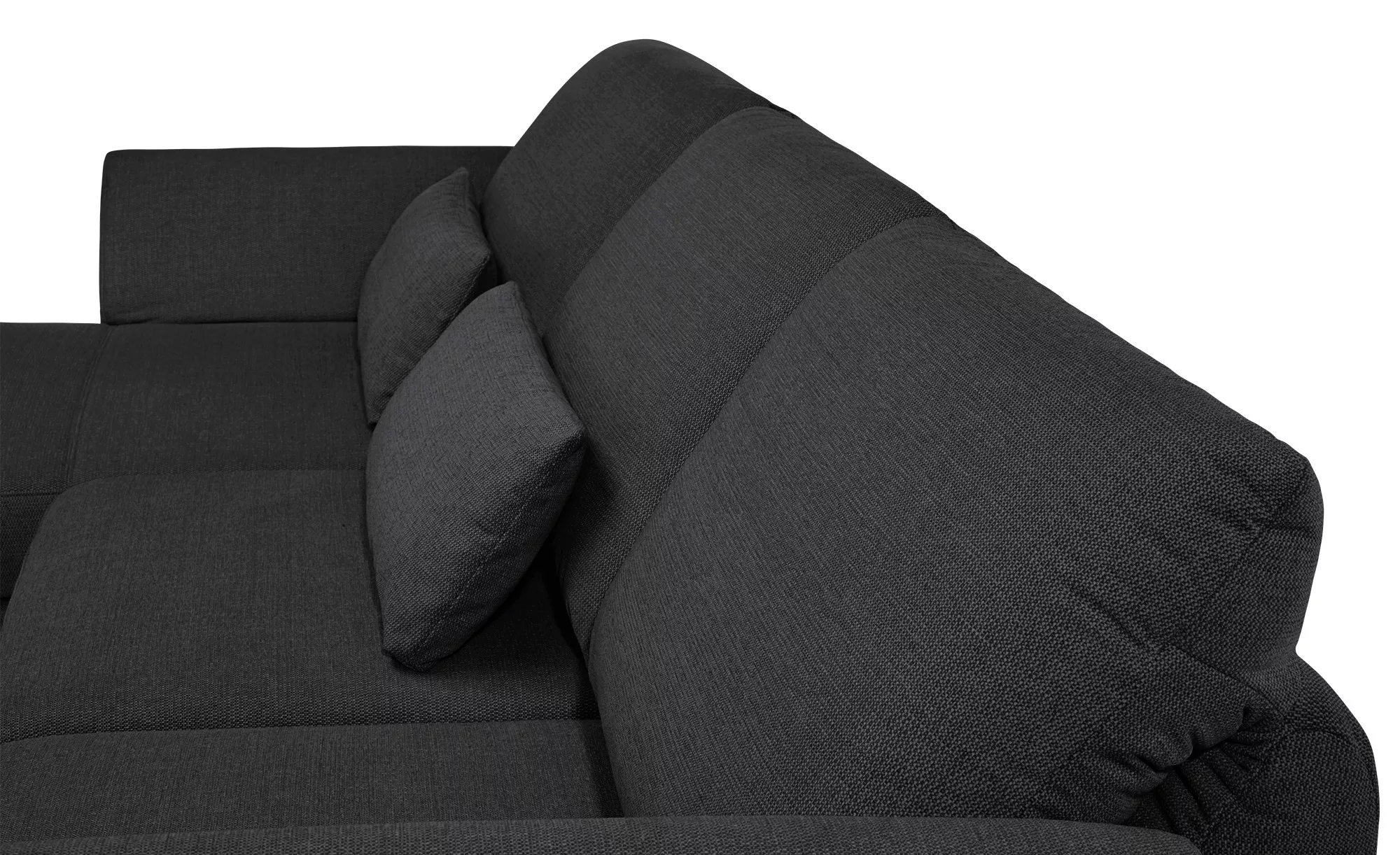 Jette Home Ecksofa  Jette Wings ¦ schwarz ¦ Maße (cm): B: 297 H: 111 T: 93 günstig online kaufen