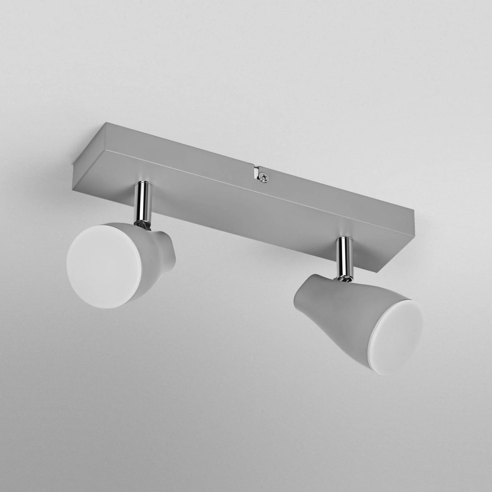 OSRAM Deckenstrahler PEAR, grau, 2-flammig, GU10-LED 2.700 K günstig online kaufen