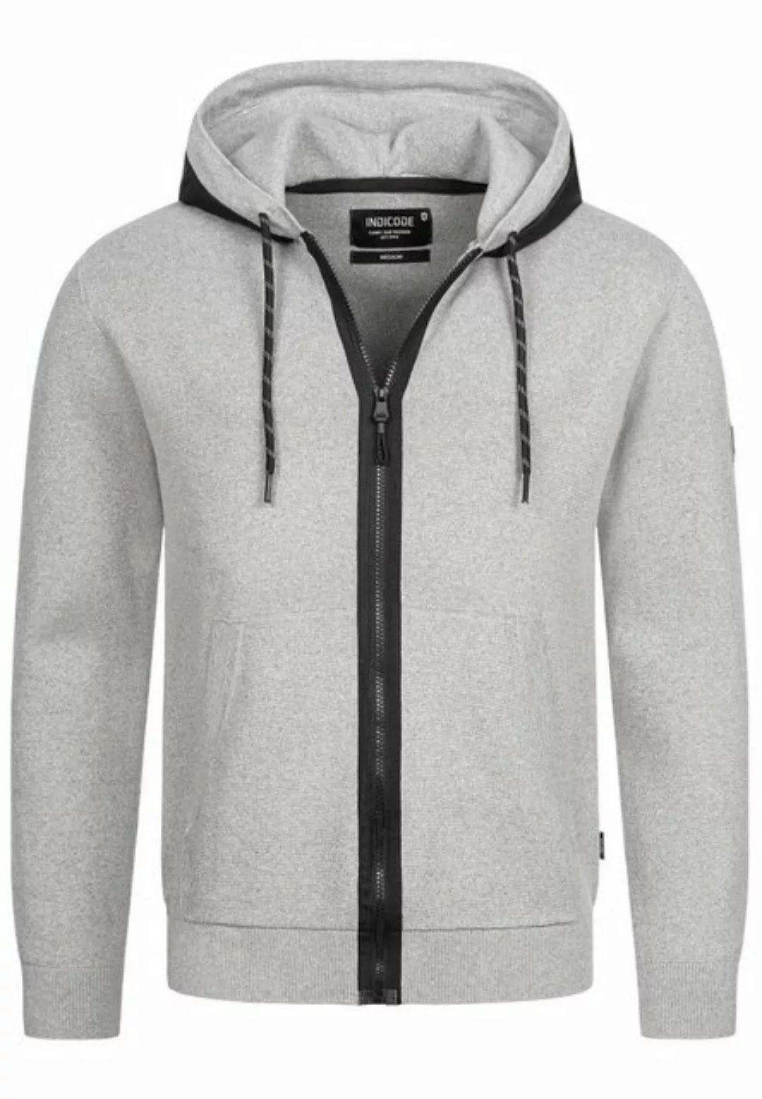 Indicode Sweatjacke Reilly günstig online kaufen