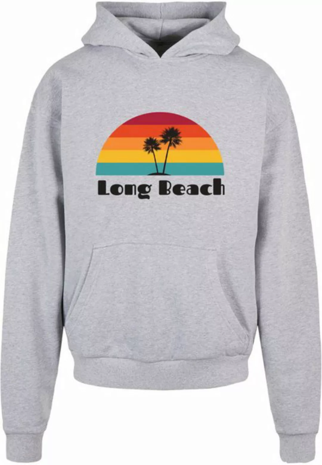 Merchcode Kapuzensweatshirt Merchcode Herren Long Beach Ultra Heavy Hoody ( günstig online kaufen