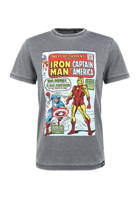 Recovered T-Shirt Marvel Tales Of Suspense Blue GOTS zertifizierte Bio-Baum günstig online kaufen