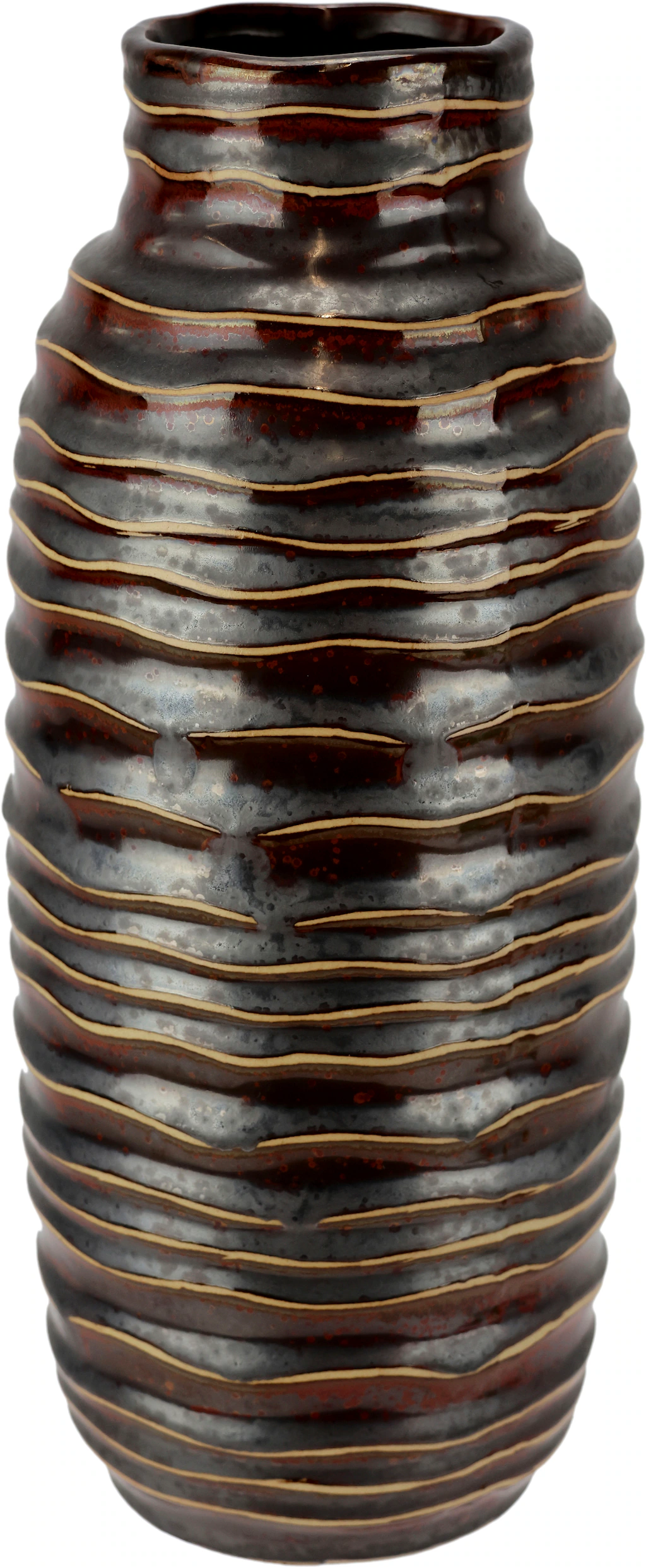 I.GE.A. Dekovase "Vase aus Keramik", (1 St.), Dekovase Blumenvase Modern fü günstig online kaufen