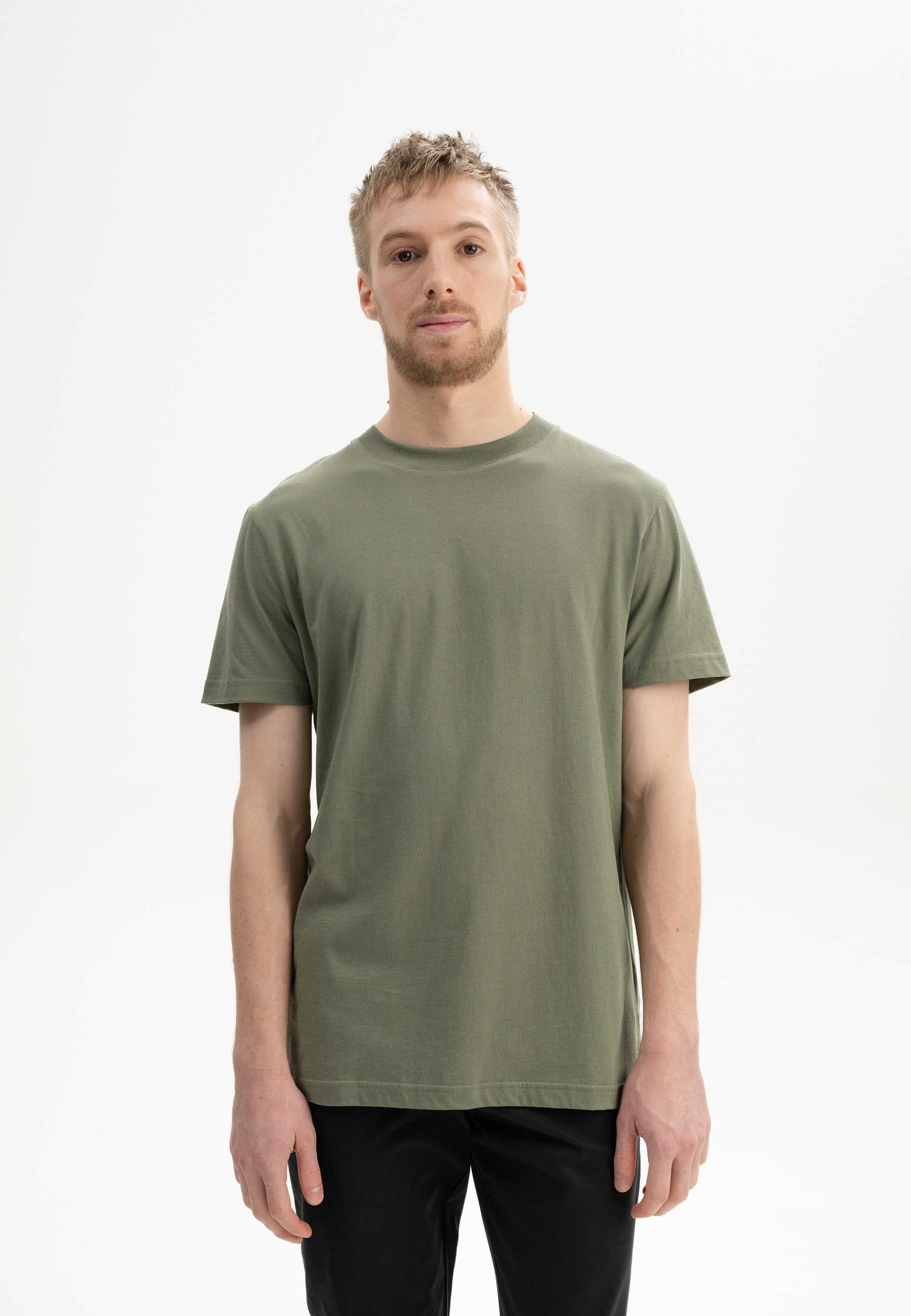 MELA Kurzarmshirt Herren T-Shirt AVAN Fein günstig online kaufen