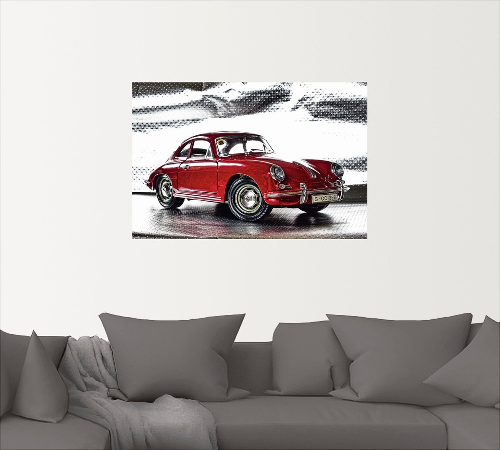 Artland Wandbild »Klassiker - Der Porsche 356«, Auto, (1 St.), als Alubild, günstig online kaufen