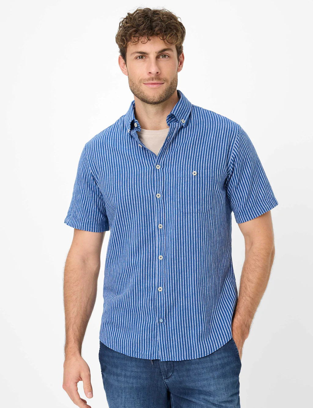Brax Kurzarmhemd "Style DAN" günstig online kaufen