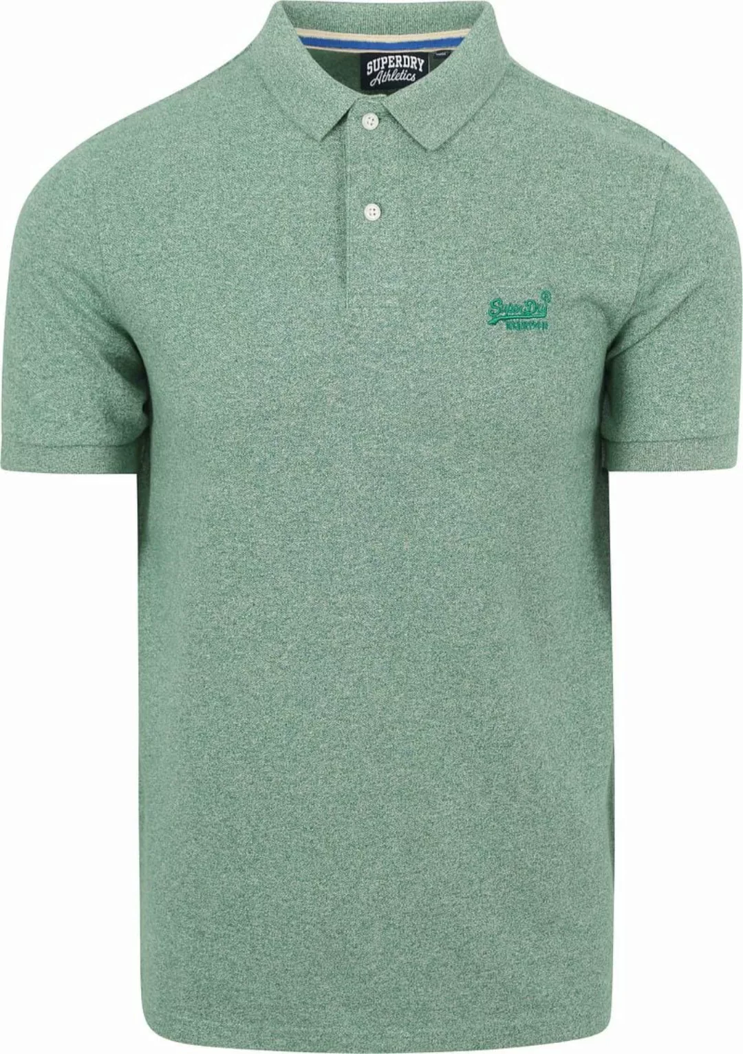 Superdry Classic Poloshirt Melange Rosa - Größe 3XL günstig online kaufen