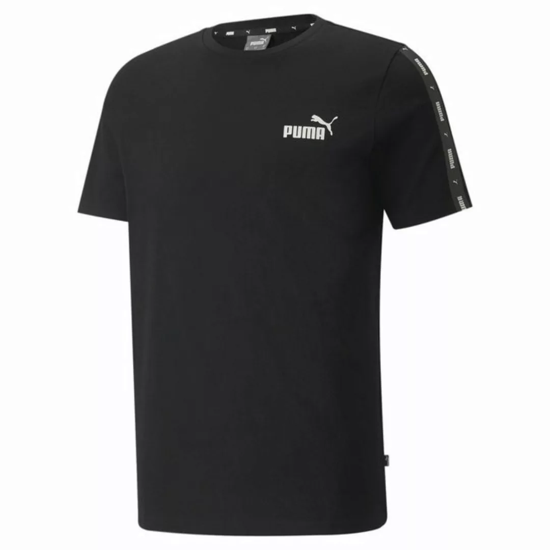 PUMA T-Shirt Essentials + T-Shirt mit Logo-Tape Herren günstig online kaufen