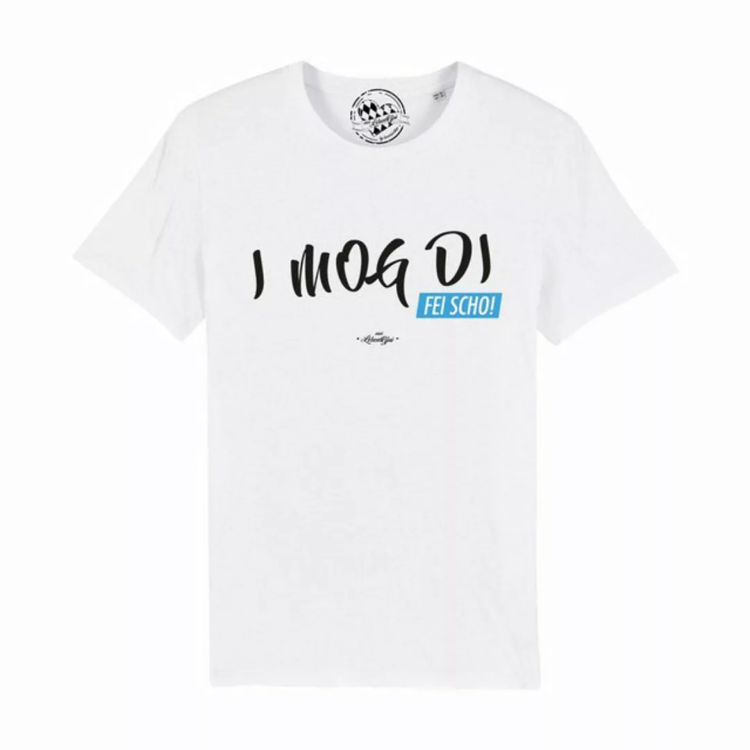 Bavariashop T-Shirt Herren T-Shirt "I MOG DI, fei scho günstig online kaufen