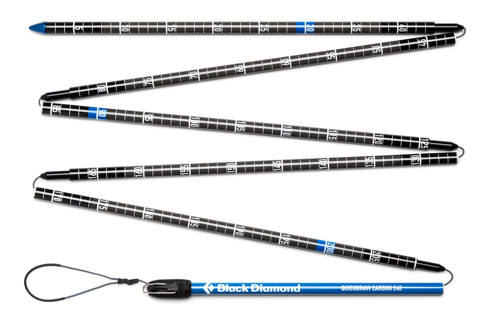 Black Diamond Quick Draw Probe Carbon 240 - Lawinensonde günstig online kaufen