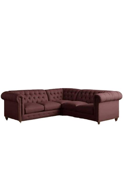 JVmoebel Ecksofa Chesterfield Ecksofa Wohnlandschaft 245 x 245 cm, Made in günstig online kaufen