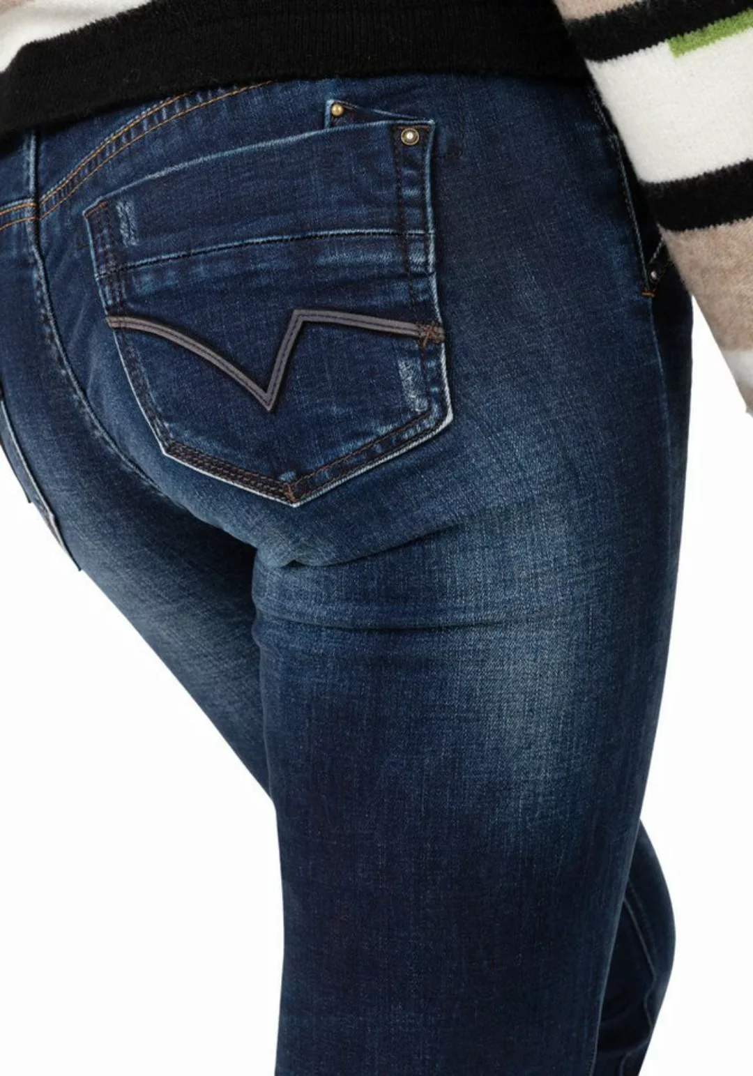 TIMEZONE 5-Pocket-Jeans Slim TahilaTZ günstig online kaufen