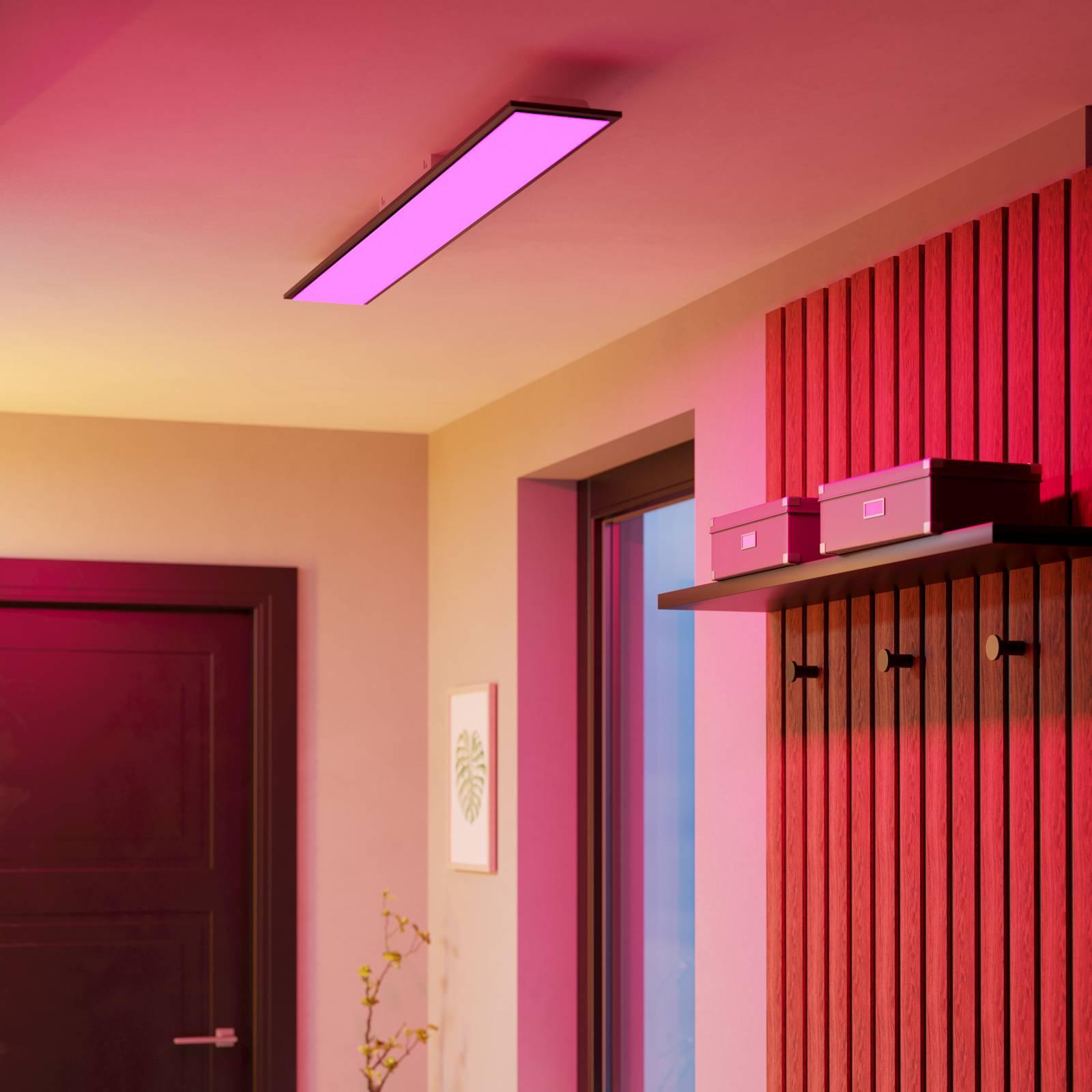 EGLO connect LED-Deckenleuchte Moradillo-Z, schwarz, 14 cm günstig online kaufen