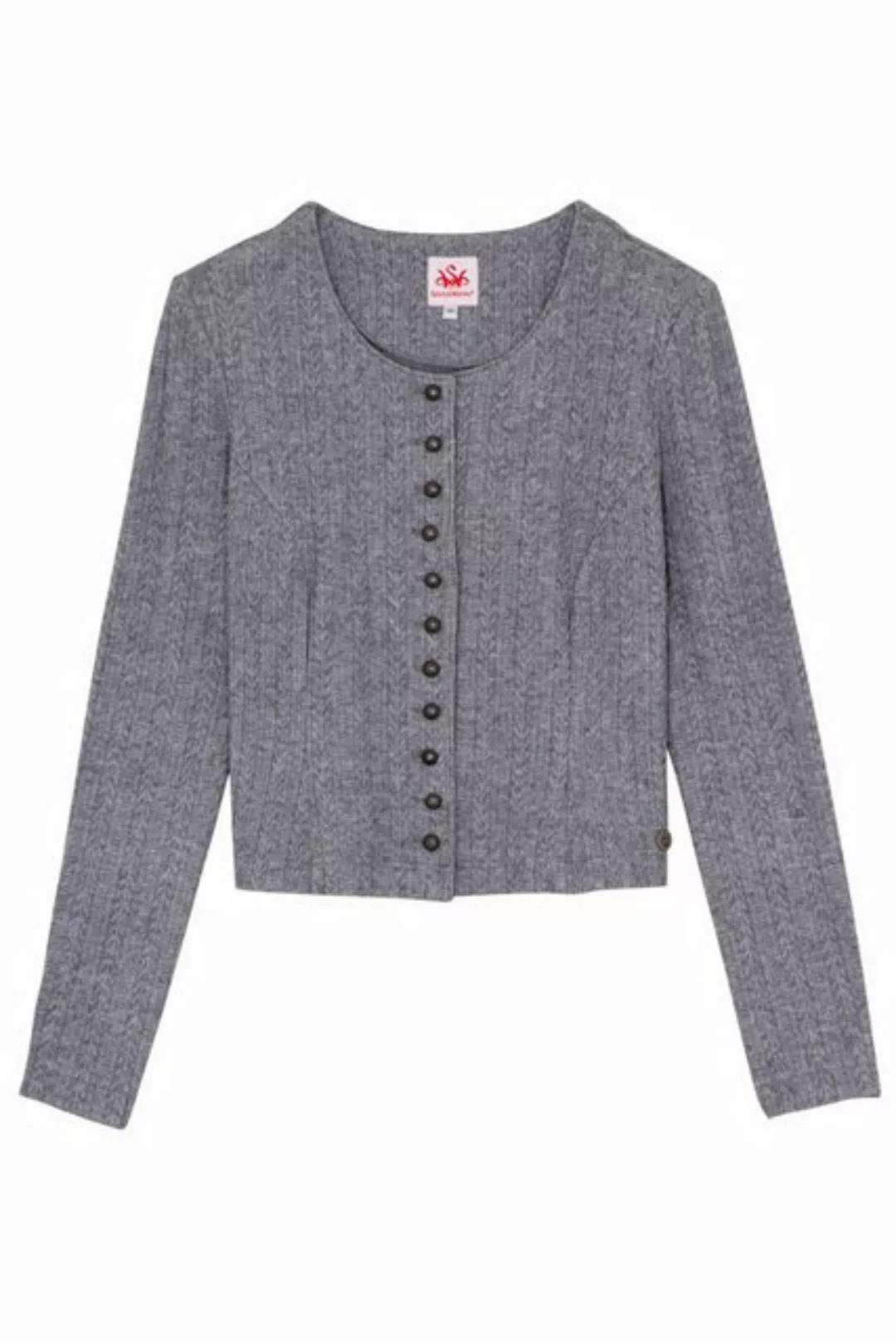 Spieth & Wensky Trachtenstrickjacke Trachtenjacke Damen - DIETZING - grau günstig online kaufen