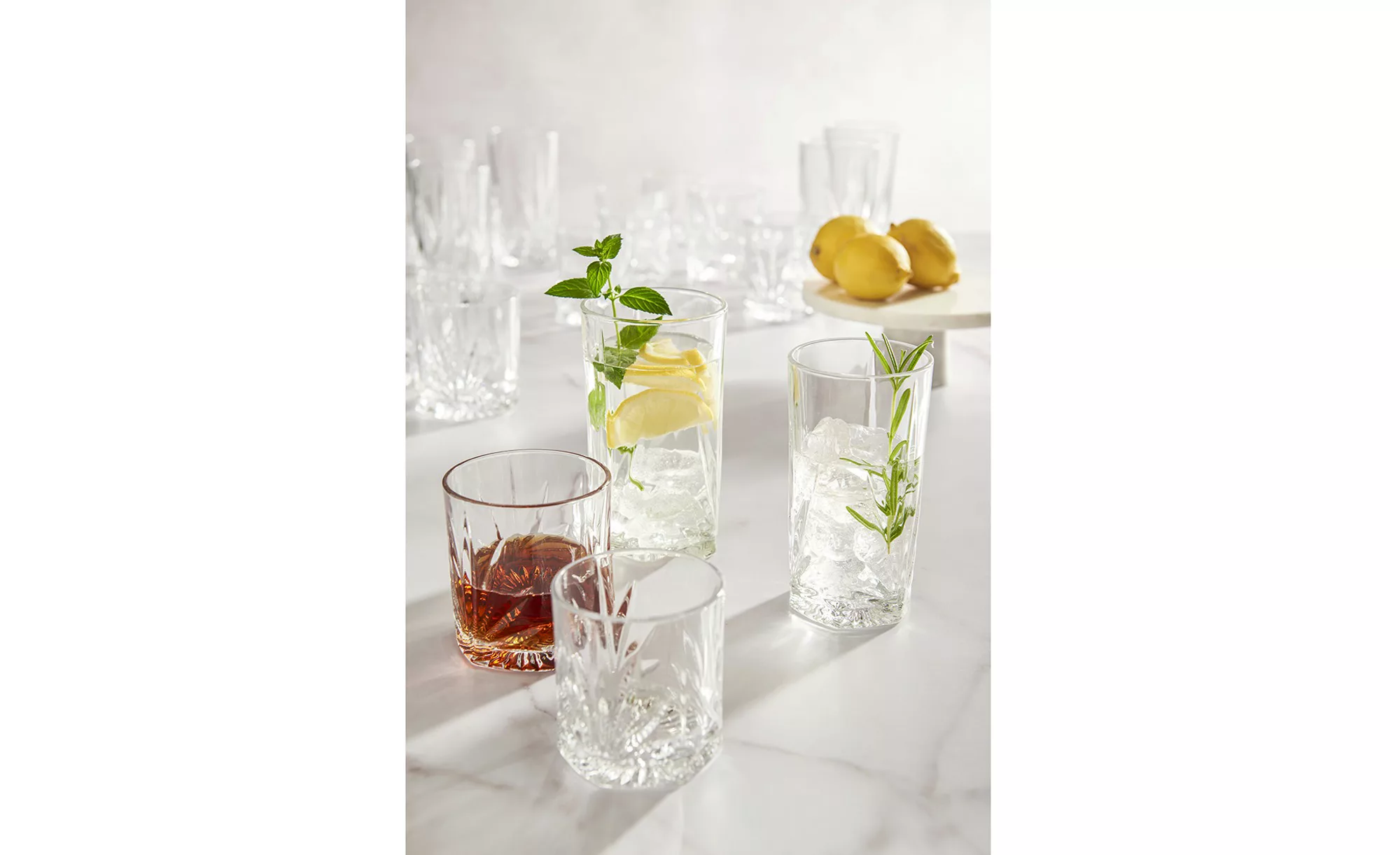 LEONARDO Gläserset (12-teilig)  Capri ¦ transparent/klar ¦ Glas Gläser & Ka günstig online kaufen
