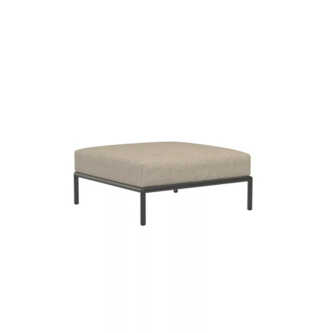 LEVEL2 Outdoor Ottoman Lounge-Modul 3 Papyrus Dunkelgrau günstig online kaufen