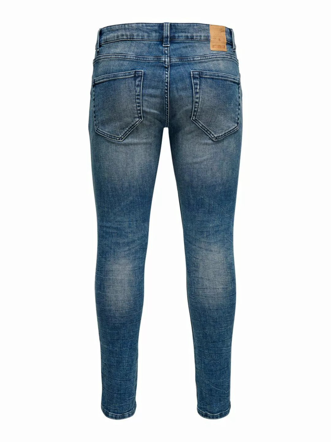 Only & Sons Warp Life Washed Pk 3621 Jeans 36 Blue Denim günstig online kaufen