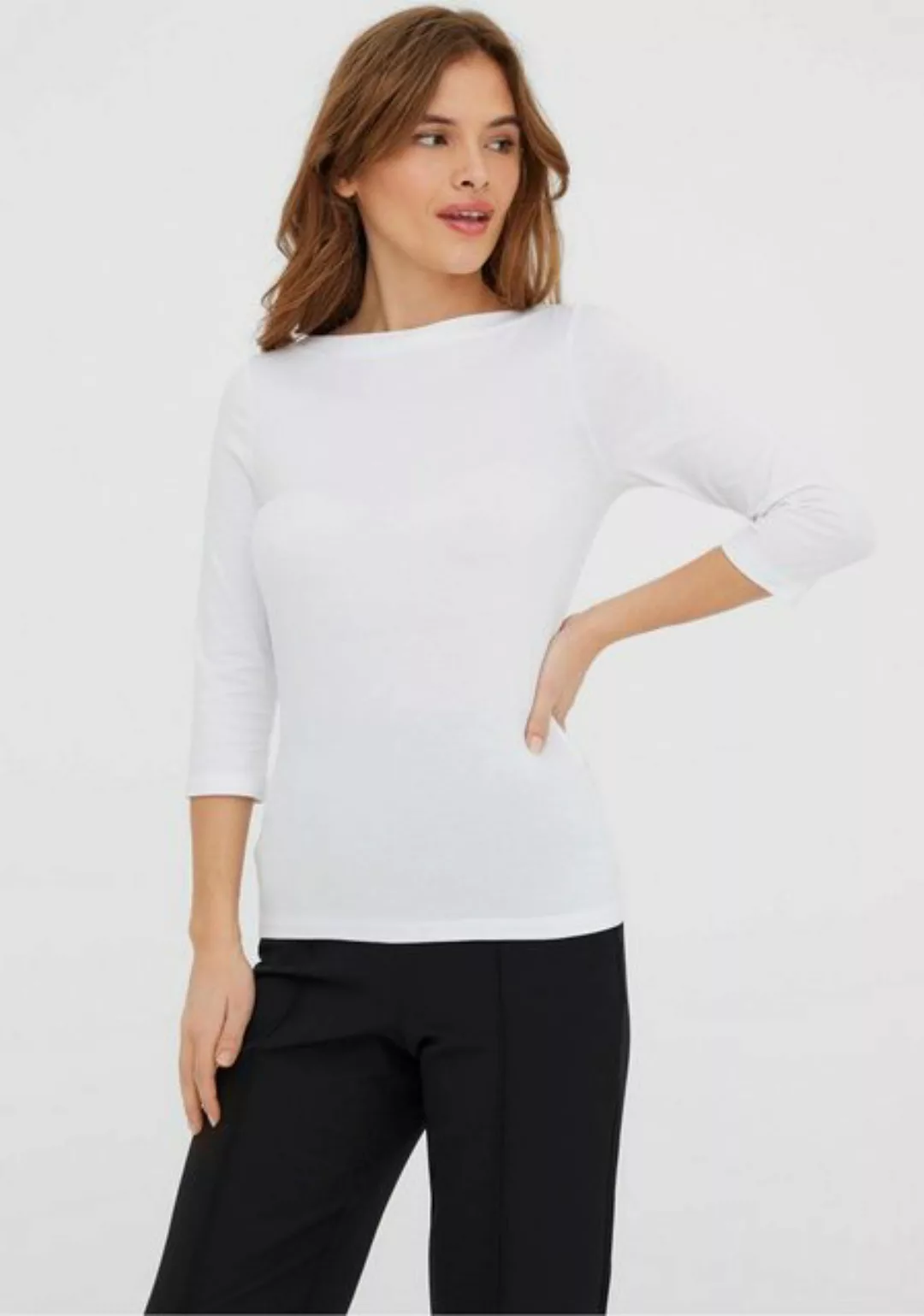 Vero Moda 3/4-Arm-Shirt "VMPANDA MODAL 3/4 TOP JRS NOOS" günstig online kaufen