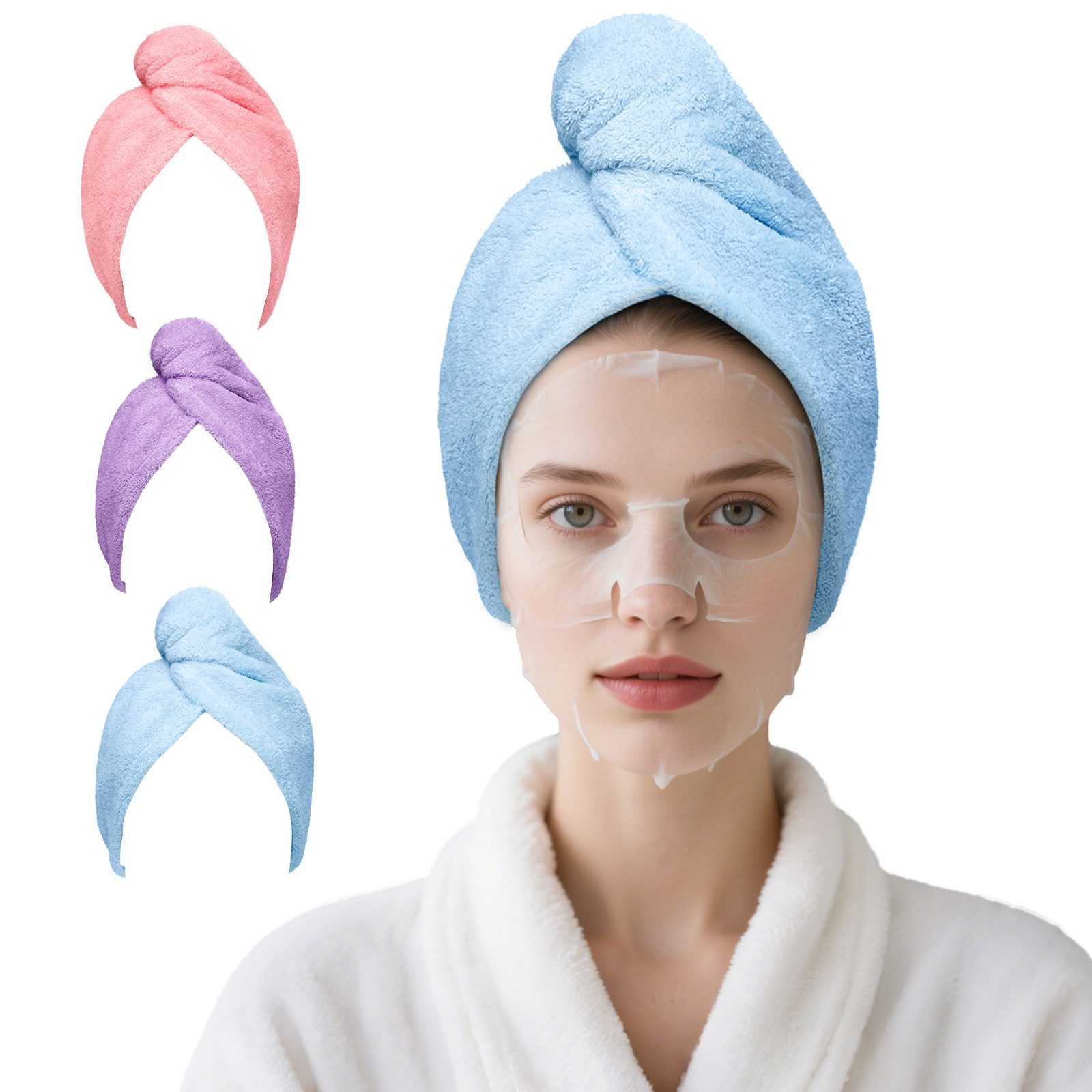Good Nite Handtücher 3er-Set Haarturban super günstig online kaufen
