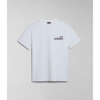 Napapijri  T-Shirts & Poloshirts S-COLVILLE NP0A4HS5-002 BRIGHT WHITE günstig online kaufen
