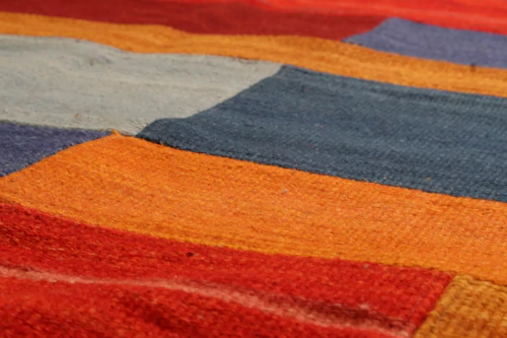 Kayoom Teppich »Radical 335«, rechteckig, Handgewebter Jacquard Kilim, hoch günstig online kaufen