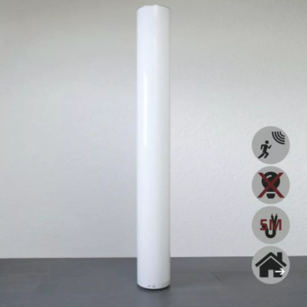EPSTEIN-DESIGN APOLLO AUßEN 162 cm 5M KABEL BEWEGUNGSSENSOR Säulenleuchte W günstig online kaufen