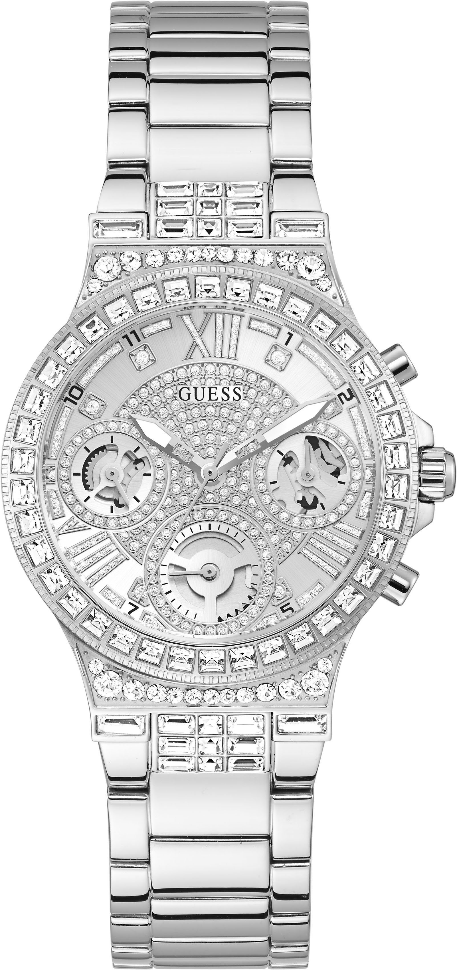 Guess Quarzuhr MOONLIGHT GW0320L1, Armbanduhr, Damenuhr, günstig online kaufen