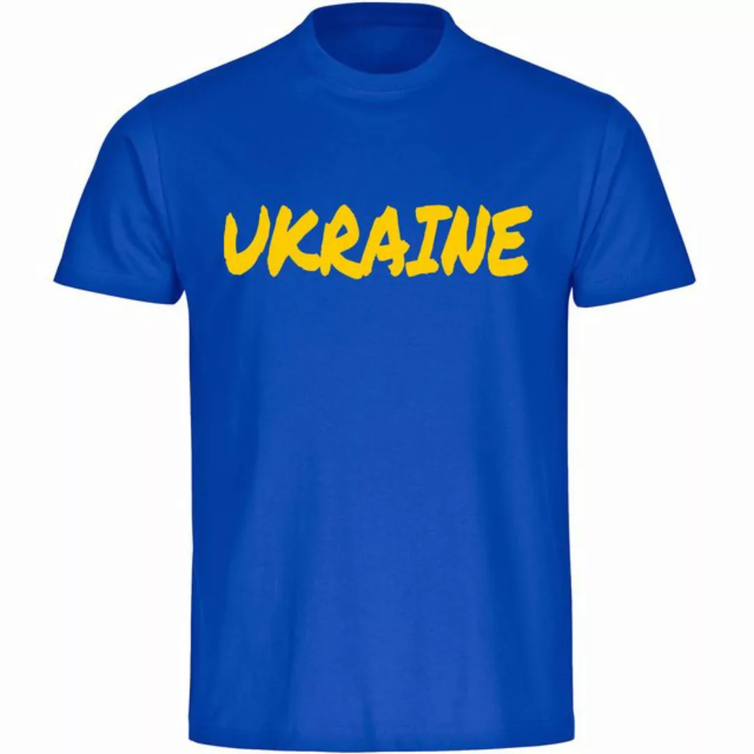 multifanshop T-Shirt Herren Ukraine - Textmarker - Männer günstig online kaufen