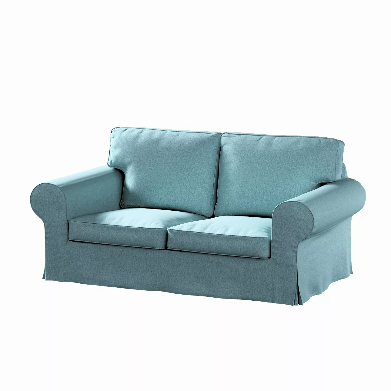 Bezug für Ektorp 2-Sitzer Schlafsofa NEUES Modell, blau, Sofabezug für  Ekt günstig online kaufen
