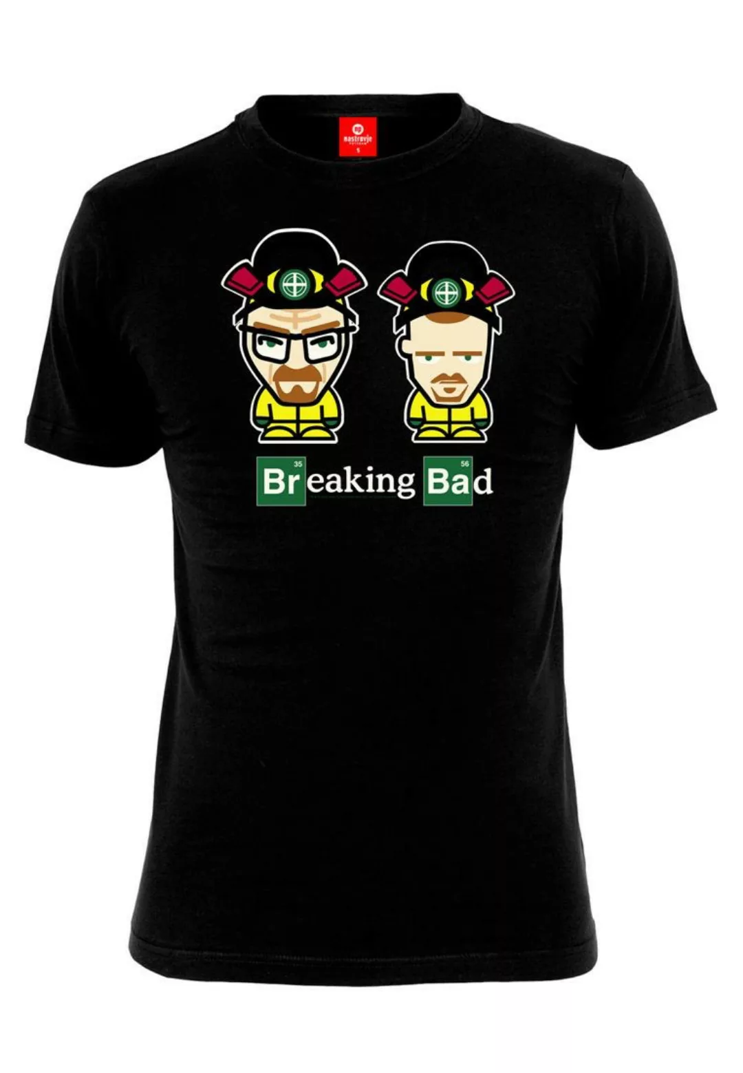 Breaking Bad T-Shirt Men - COMIC DUO - Black günstig online kaufen