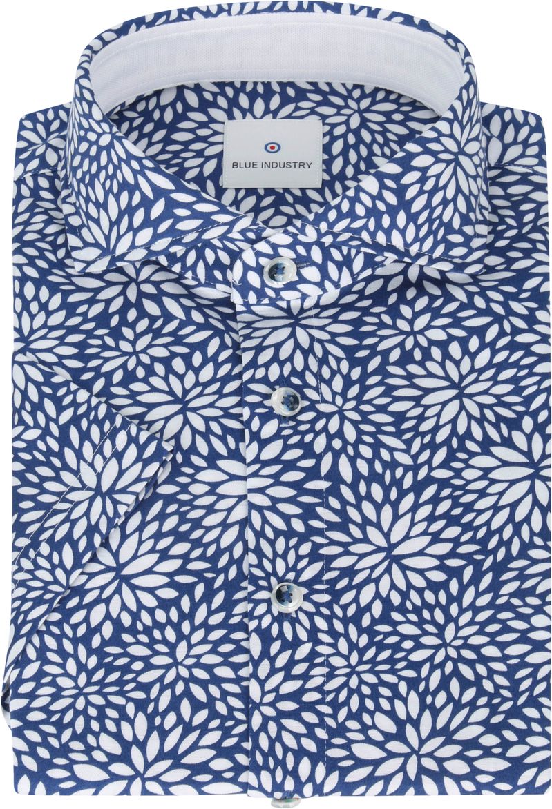Blue Industry Blaue Hemd KA Druck - Größe 42 günstig online kaufen