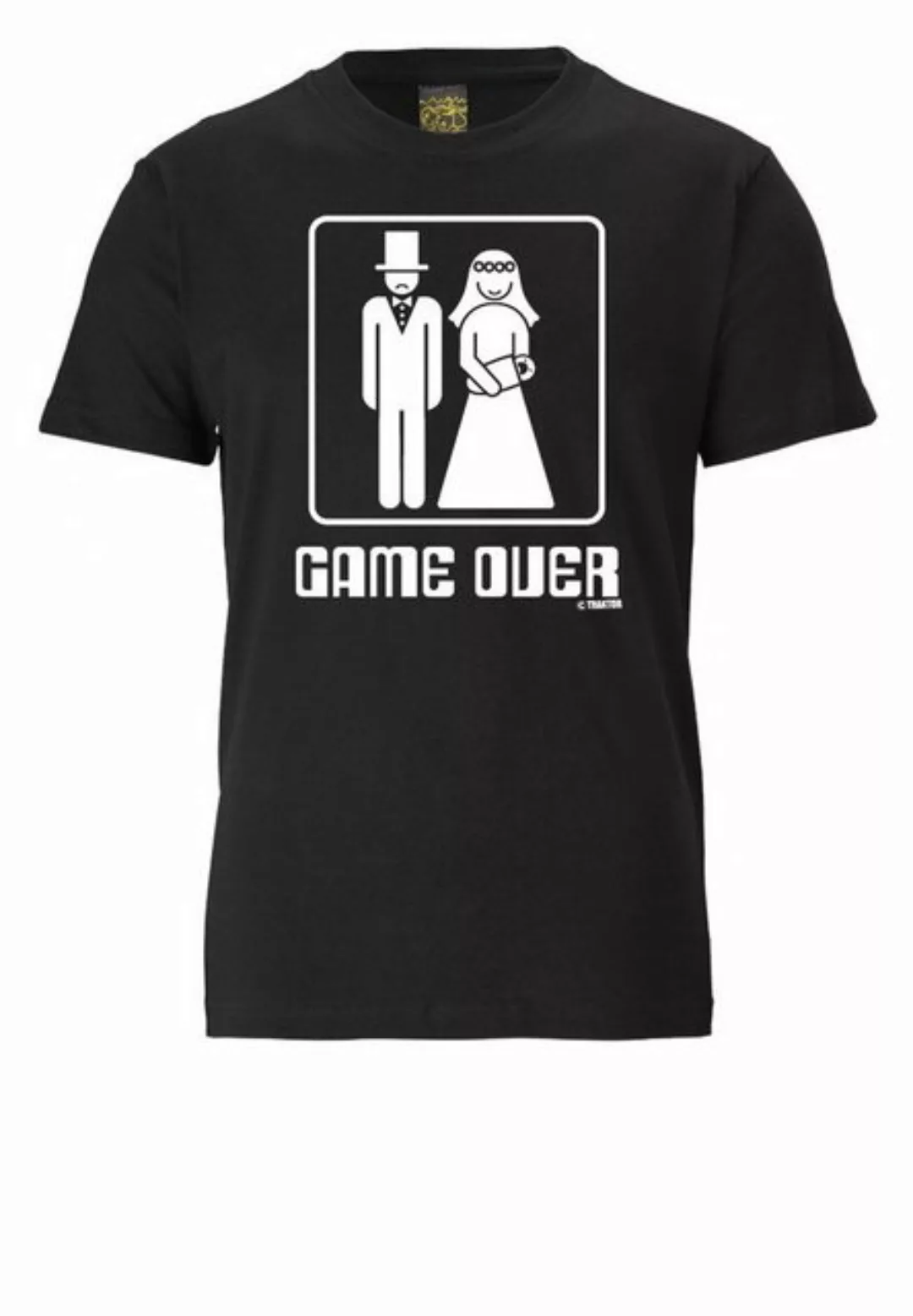 LOGOSHIRT T-Shirt "GAME OVER", mit lustigem Print günstig online kaufen