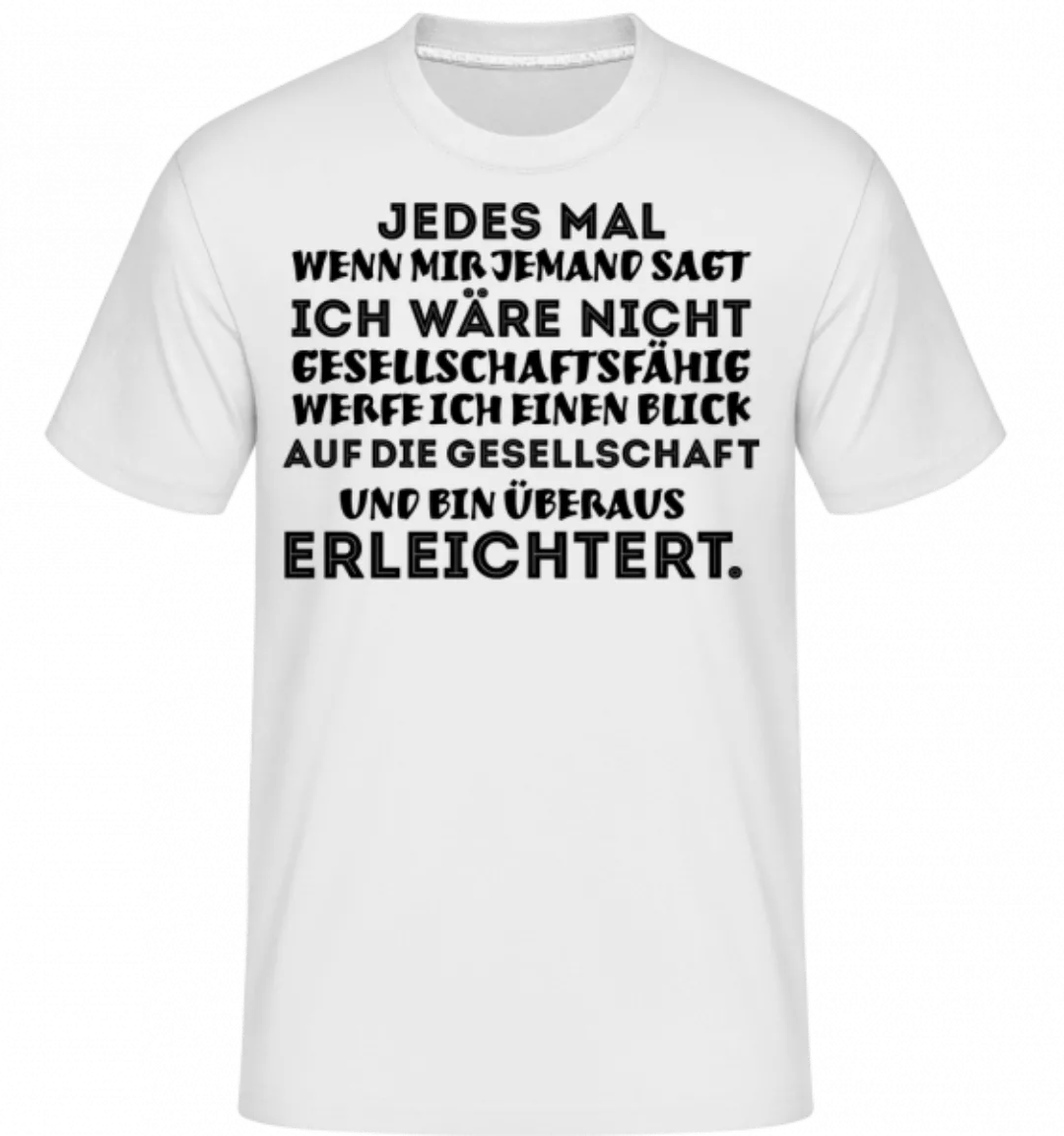 Nicht Gesellschaftsfähig · Shirtinator Männer T-Shirt günstig online kaufen