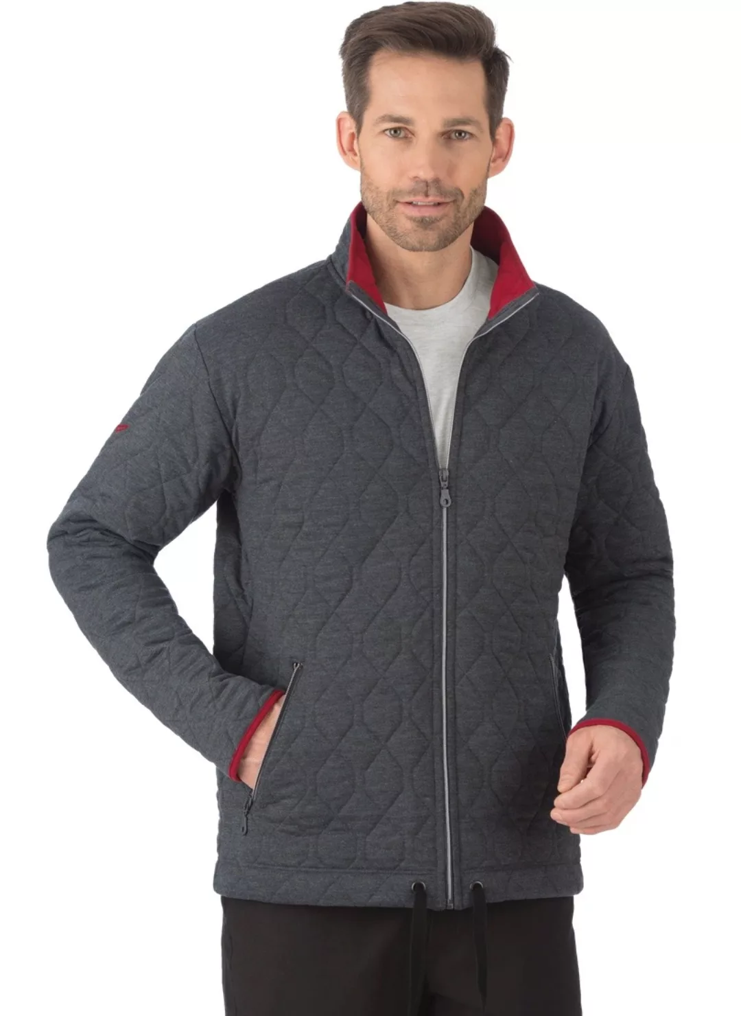 Trigema Sweatjacke "TRIGEMA Steppjacke aus Sweat-Qualität", (1 tlg.) günstig online kaufen