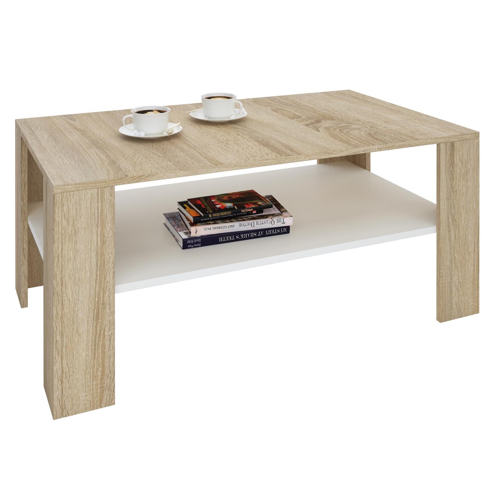 CARO-Möbel Couchtisch ANIMO, Couchtisch Wohnzimmer Beistell günstig online kaufen