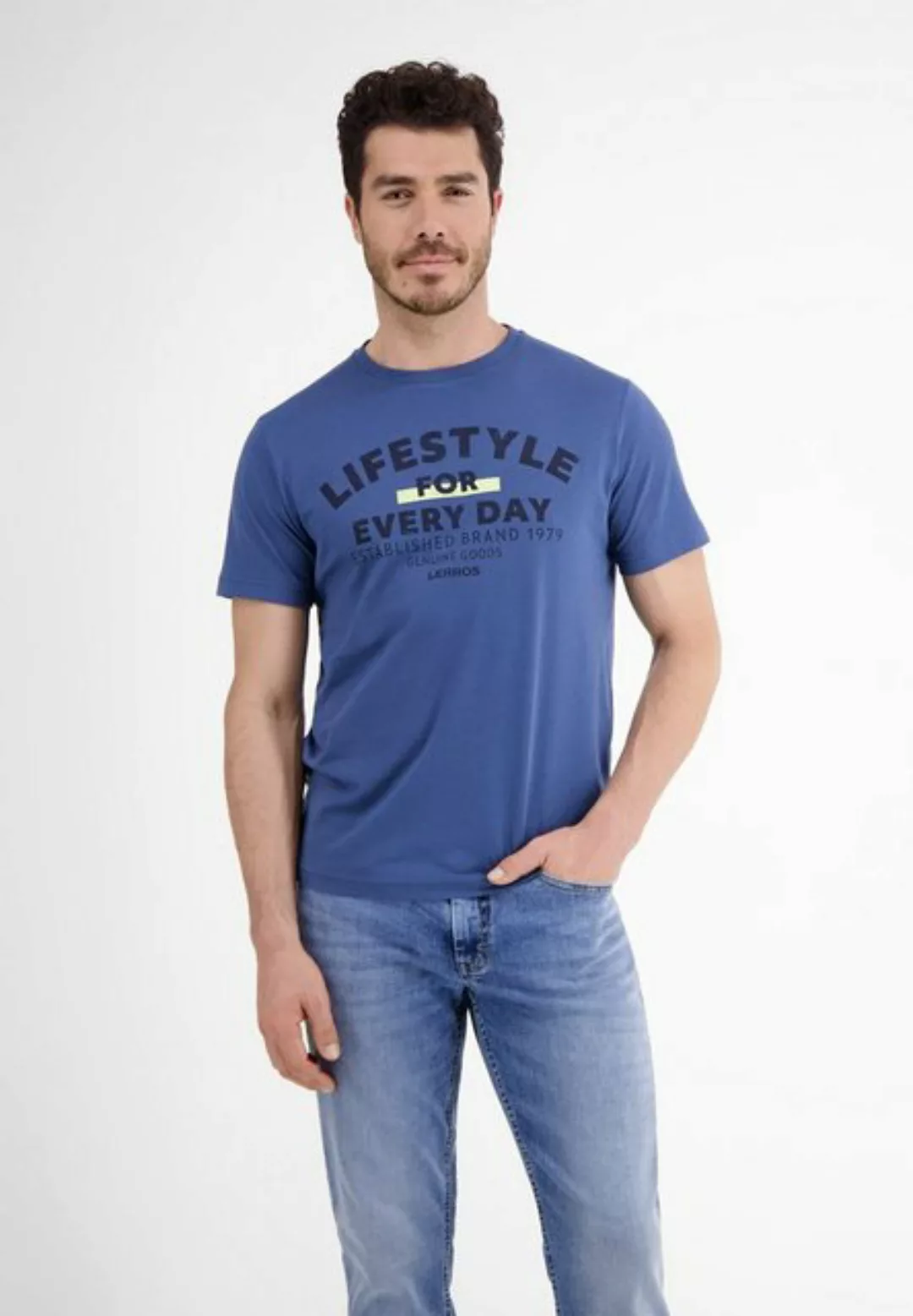 LERROS T-Shirt "LERROS T-Shirt *Lifestyle for every day*" günstig online kaufen