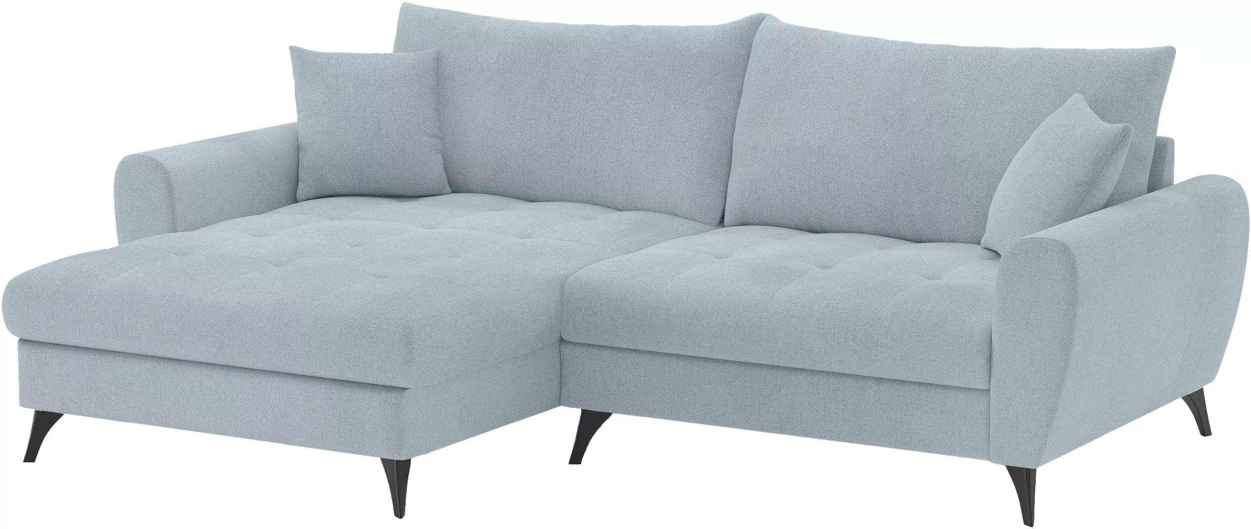 Mr. Couch Ecksofa "Blackburn II, L-Form", Mit Kaltschaumpolsterung bis 140 günstig online kaufen