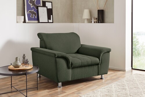 DOMO collection Sessel "Franzi", wahlweise mit Kopfteilverstellung günstig online kaufen