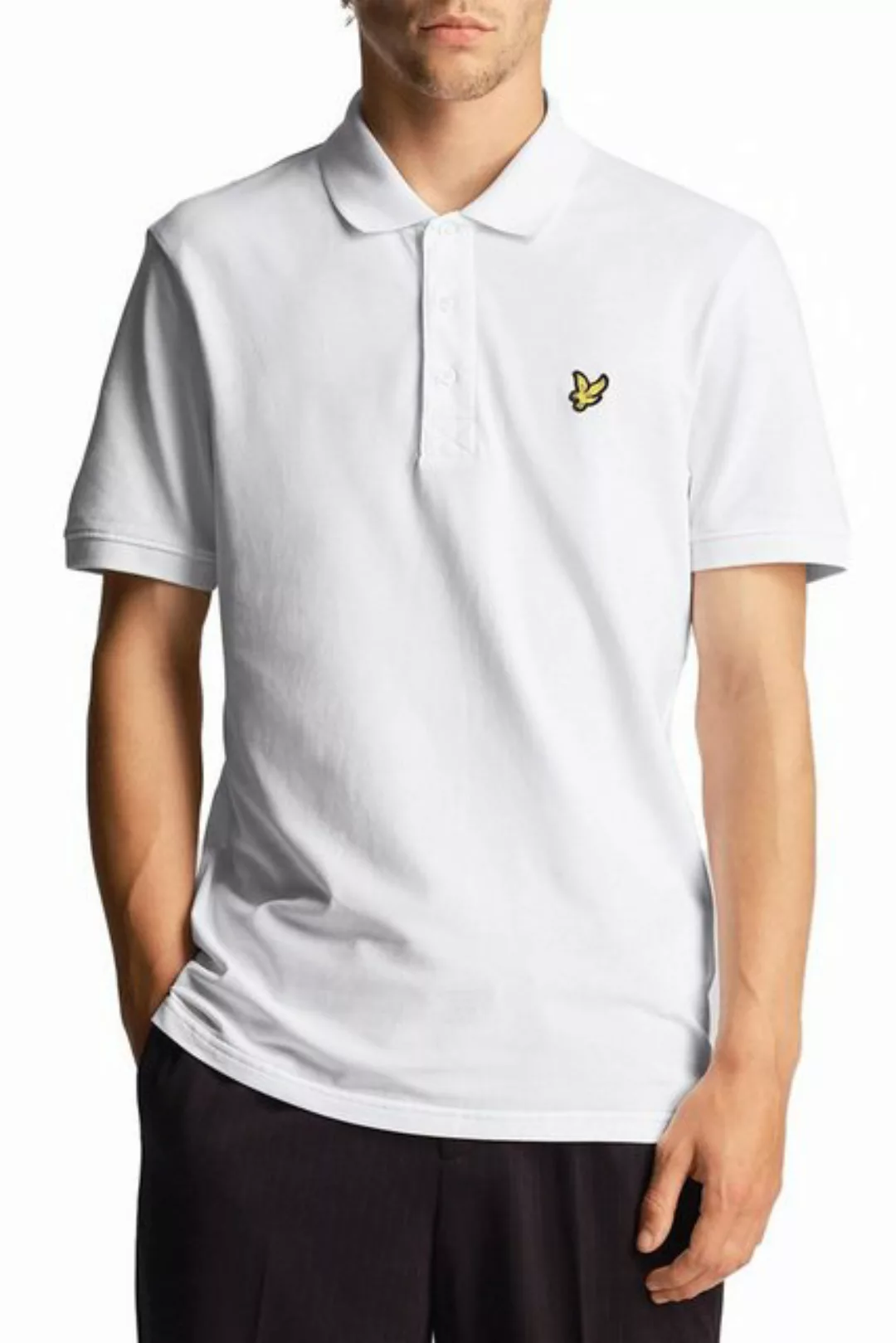 Lyle & Scott Poloshirt Basic Herren, Pique Baumwolle günstig online kaufen