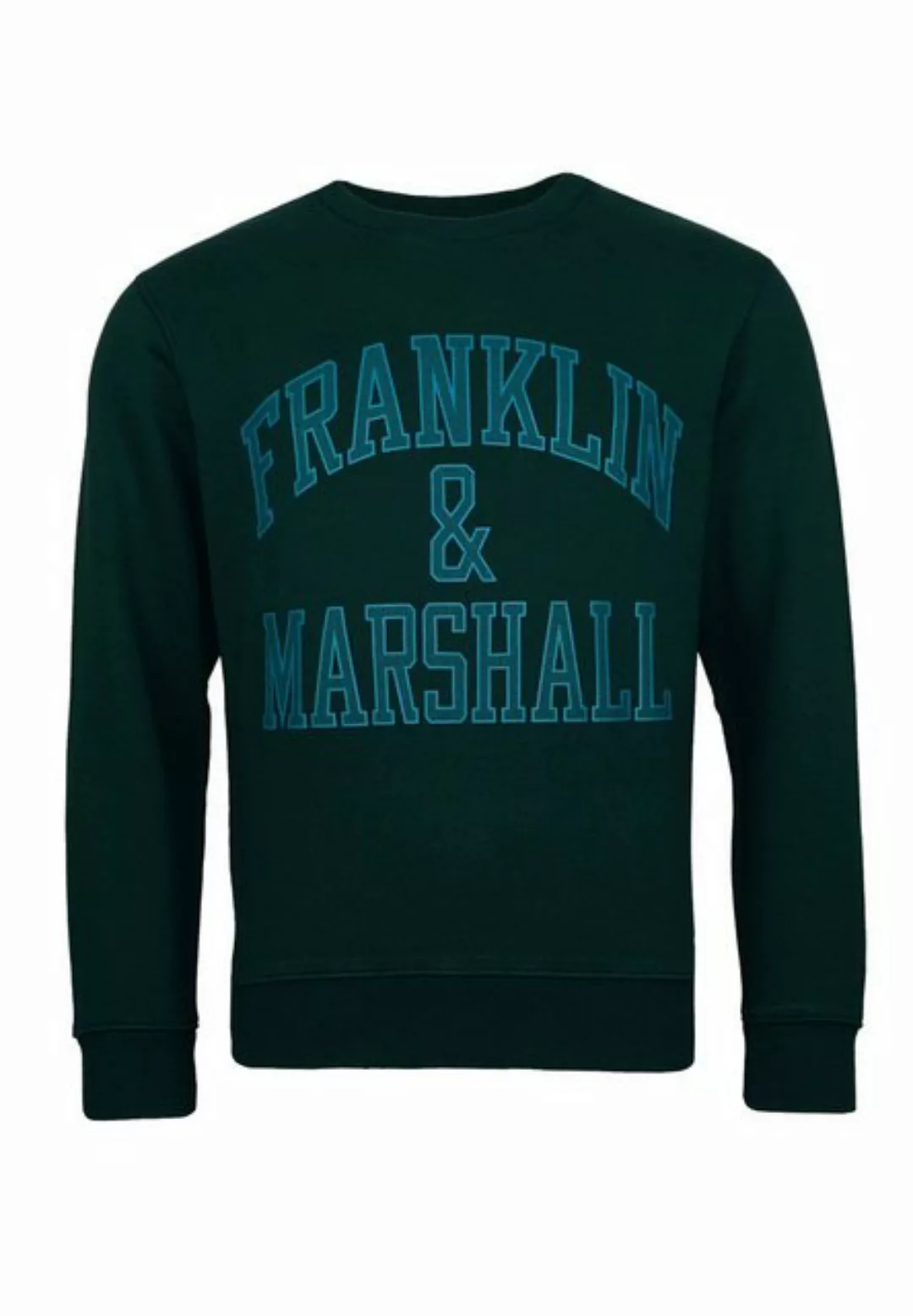 Franklin & Marshall Sweatshirt Pullover Sweat Crewneck mit großem Logo-Prin günstig online kaufen