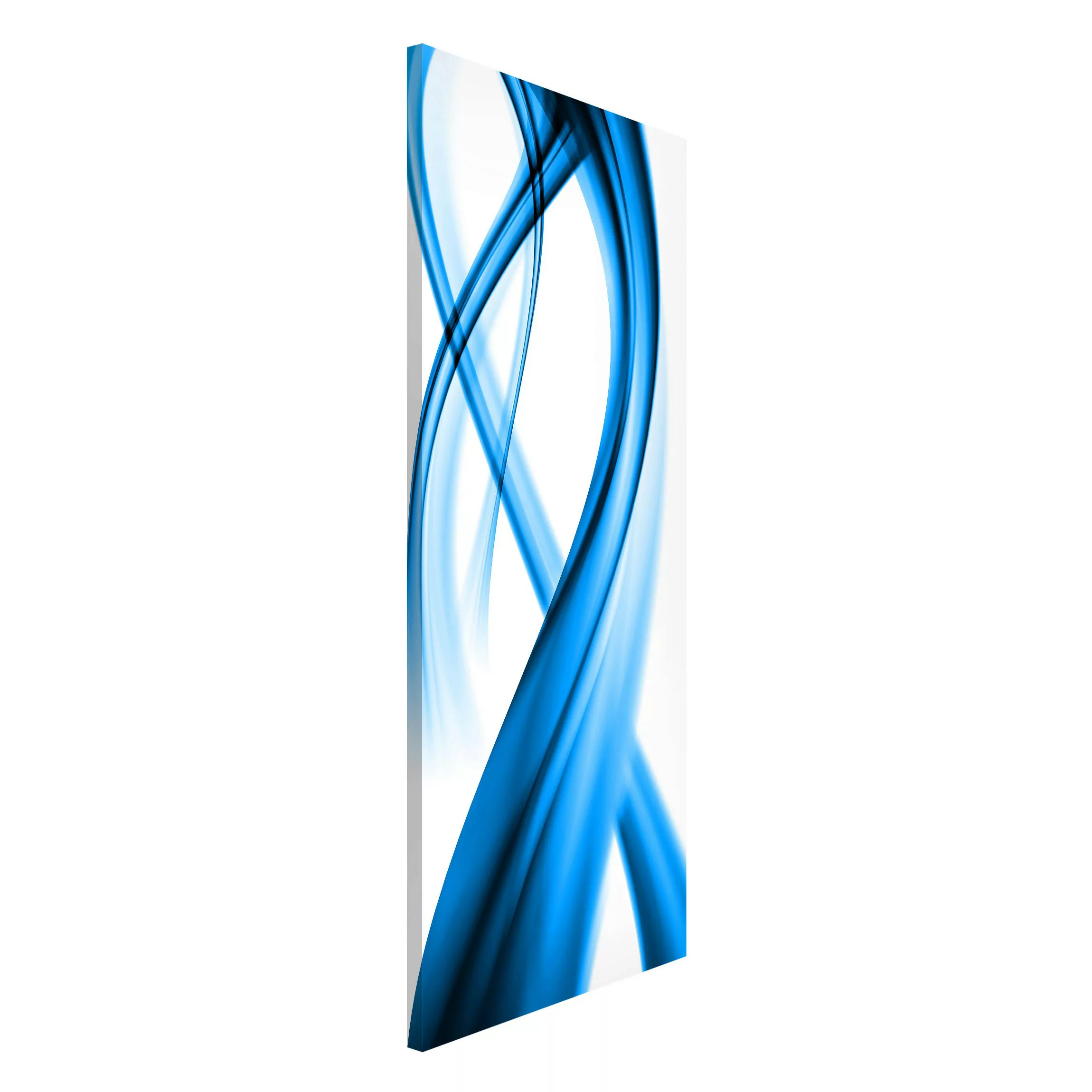Magnettafel Abstrakt - Hochformat 1:2 Blue Element günstig online kaufen