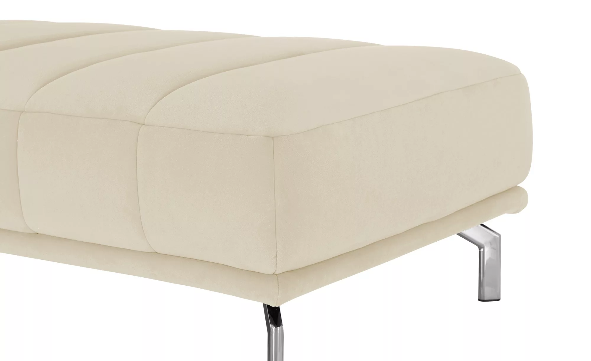 Lounge Collection XXL-Hocker  Sarina ¦ creme ¦ Maße (cm): B: 127 H: 43 T: 7 günstig online kaufen