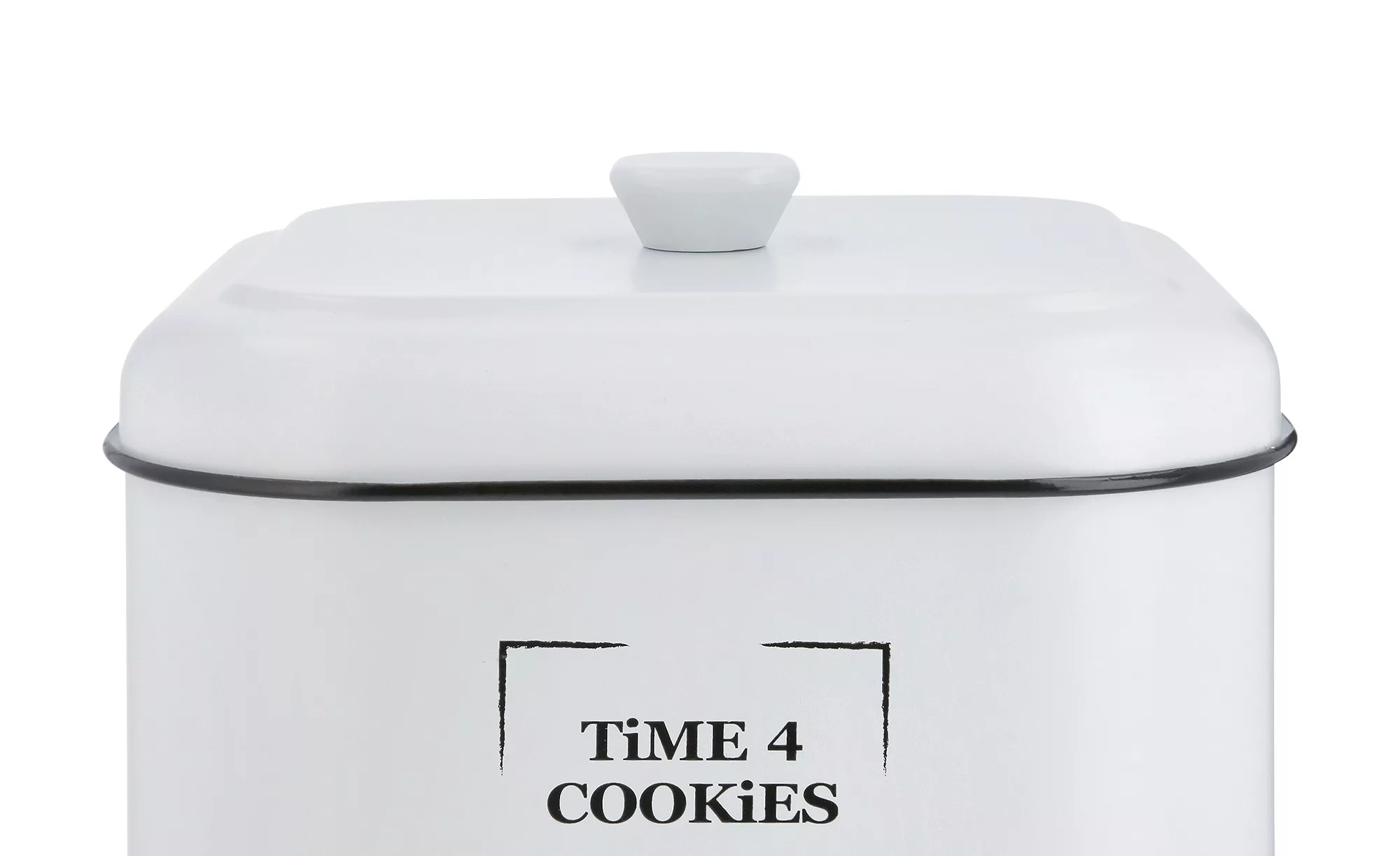 for friends Aufbewahrungsdose   TiME 4 COOKiES ¦ weiß ¦ Metall ¦ Maße (cm): günstig online kaufen