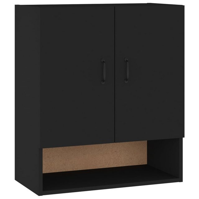 vidaXL Hängeschrank Hängeschrank Wandschrank Schwarz 60x31x70 cm Spanplatte günstig online kaufen